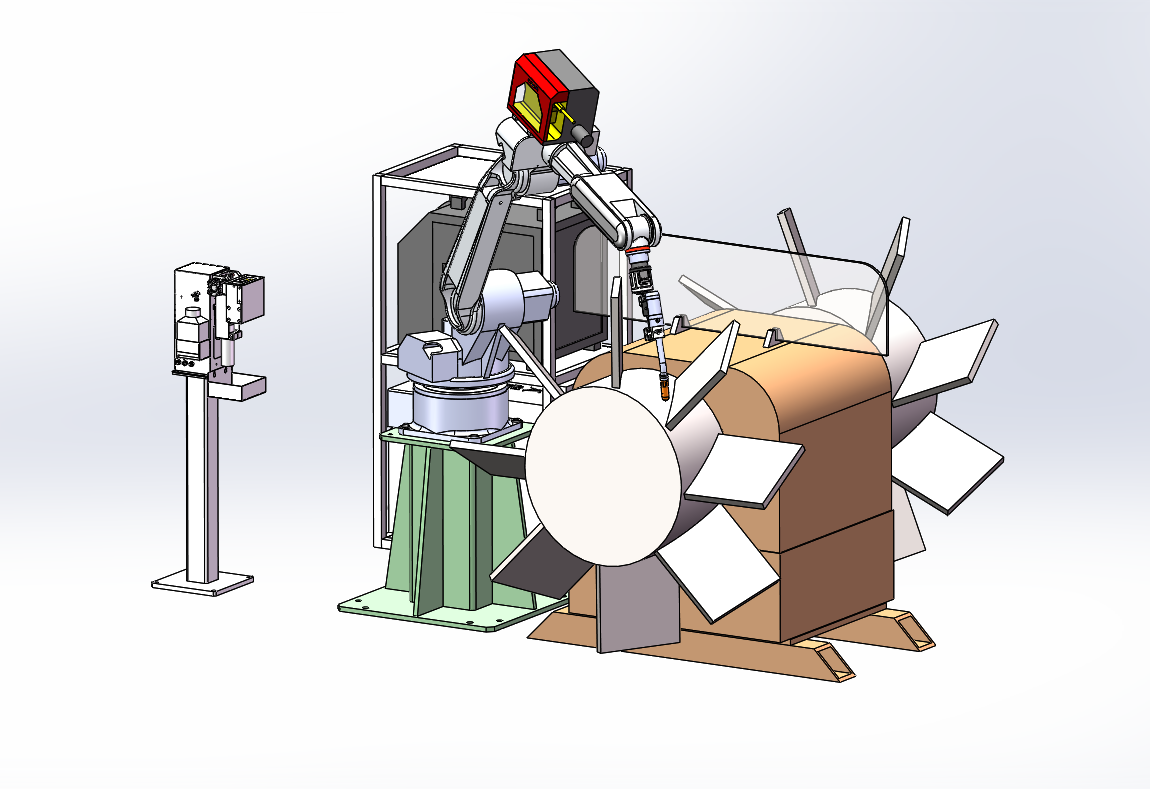 风机叶轮自动化焊接解决方案(图2)